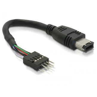 DeLOCK FireWire Cable 0.016 m Black
