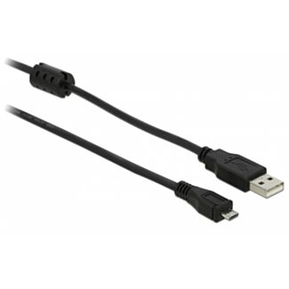 DeLOCK 82335 cavo USB USB 2.0 2 m USB A Micro-USB B Nero