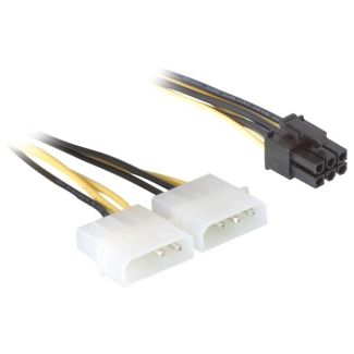 DeLOCK Power Cable for PCI Express Card - 0.15m
