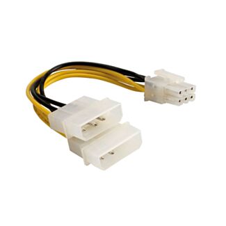 DeLOCK Power Cable for PCI Express Card - 0.15m 0,15 m