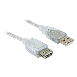 DeLOCK 82239 USB cable USB 2.0 1.8 m USB A White