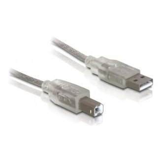 DeLOCK Cable USB 2.0 A-B - 0.5m USB cable USB A USB B Grey