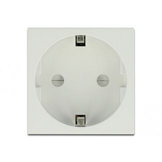 DeLOCK Easy 45 Presa di alimentazione con messa a terra 45 x 45 mm