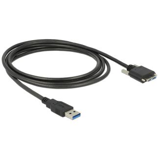 DeLOCK 83599 USB cable USB 3.2 Gen 1 (3.1 Gen 1) 3 m USB A Micro-USB B Black