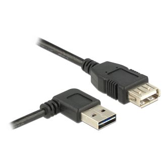 DeLOCK 2m, USB 2.0-A - USB 2.0-A cavo USB USB A Nero