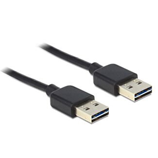 DeLOCK 5m USB 2.0 A cavo USB USB A Nero