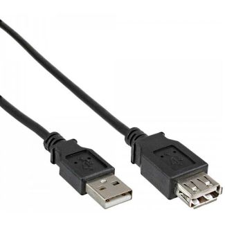 DeLOCK 83401 USB cable USB 2.0 0.5 m USB A Black