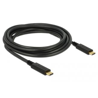 DeLOCK 83325 cavo USB USB 2.0 3 m USB C Nero