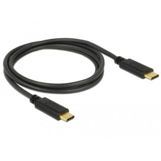 DeLOCK 83323 USB cable USB 2.0 1 m USB C Black