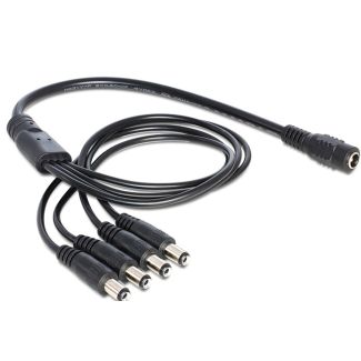 DeLOCK 83287 power cable Black 0.5 m