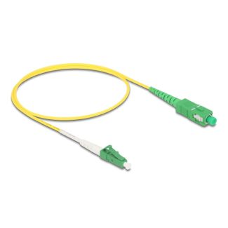 DeLOCK 83234 InfiniBand/fibre optic cable 0.5 m LC SC LC/APC Yellow