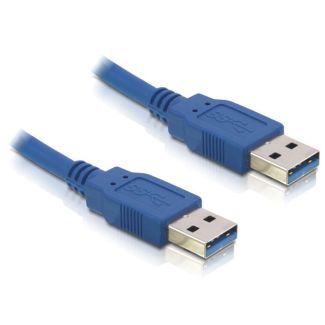 DeLOCK 0.5m USB 3.0 USB cable USB 3.2 Gen 1 (3.1 Gen 1) USB A Blue