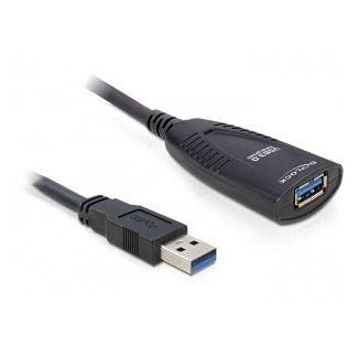 DeLOCK USB 3.0 5m USB cable USB 3.2 Gen 1 (3.1 Gen 1) Black