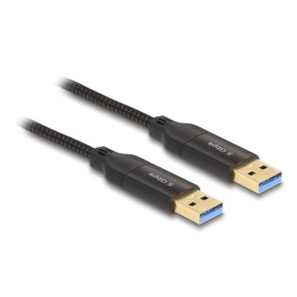 DeLOCK USB Type-C 5 Gbps Data Link Cable + KM Switch 2 m