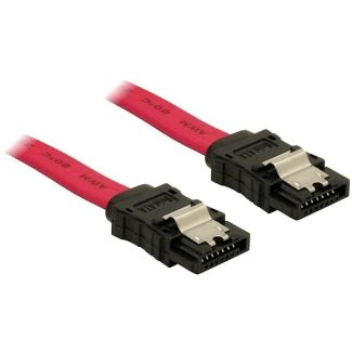 DeLOCK - 0.5m SATA cable Red