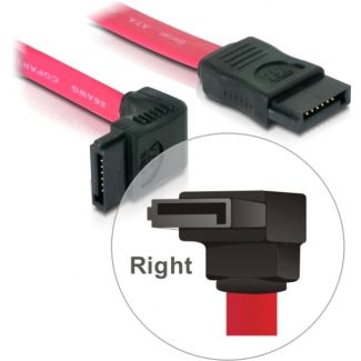 DeLOCK - 0.5m SATA cable Red
