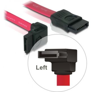 DeLOCK - 0.5m SATA cable Red