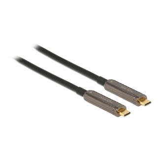 DeLOCK Cavo video ottico attivo USB-C 4K 60 Hz 20 m