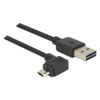 DeLOCK 83853 USB cable USB 2.0 2 m USB A Micro-USB B Black