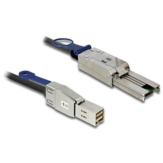 DeLOCK 83735 cavo Serial Attached SCSI (SAS) 3 m Nero