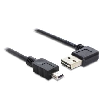 DeLOCK 85175 USB cable USB 2.0 0.5 m USB A Mini-USB B Black