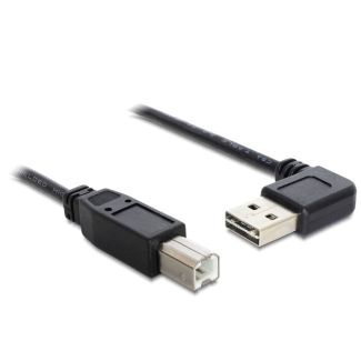 DeLOCK 85167 USB cable USB 2.0 0.5 m USB A USB B Black