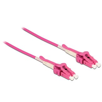 DeLOCK 85135 cavo InfiniBand e in fibra ottica 5 m LC Rosa