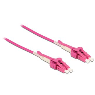 DeLOCK 85133 cavo InfiniBand e in fibra ottica 2 m LC Rosa