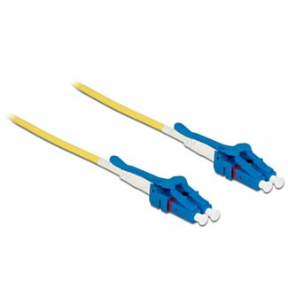 DeLOCK 85087 cavo InfiniBand e in fibra ottica 10 m LC Giallo