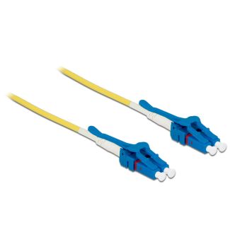 DeLOCK 85085 InfiniBand/fibre optic cable 3 m LC Yellow