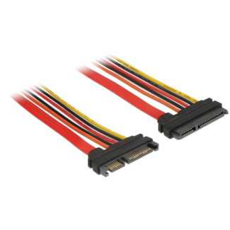 DeLOCK 84917 SATA cable 0.1 m SATA 22-pin Orange, Red, Yellow