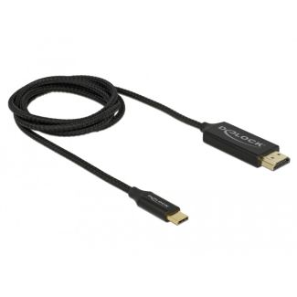 DeLOCK 84904 video cable adapter 1 m USB Type-C HDMI Black