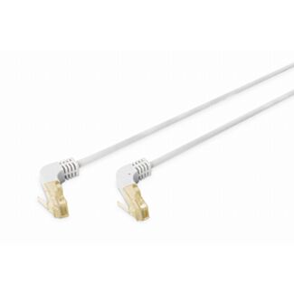 Digitus Cavo patch CAT 6A S/FTP, connettore angolato a 90°