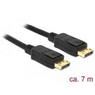 DeLOCK 84860 DisplayPort cable 7 m Black