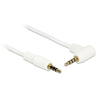 DeLOCK 84736 cavo audio 0,5 m 3.5mm Bianco