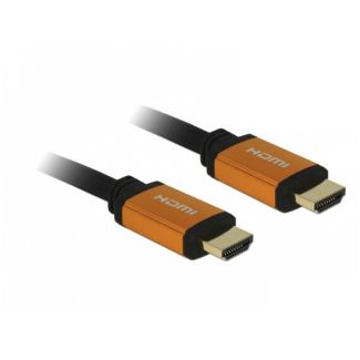 DeLOCK 85727 HDMI cable 1 m HDMI Type A (Standard) Black, Gold