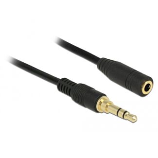 DeLOCK 85578 cavo audio 2 m 3.5mm Nero