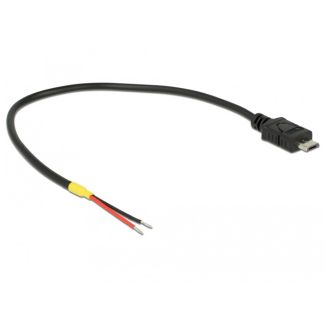 DeLOCK 85541 USB cable USB 2.0 0.2 m Micro-USB B Black