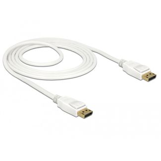 DeLOCK 85509 DisplayPort cable 1.5 m White