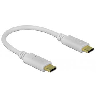 DeLOCK USB Type-C Charging Cable 15 cm PD 100 W with E-Marker