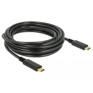 DeLOCK 85206 USB cable USB 2.0 4 m USB C Black