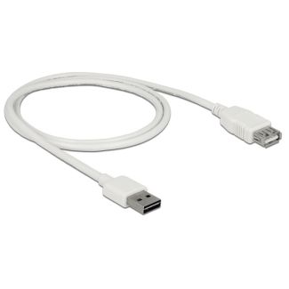 DeLOCK 85199 USB cable USB 2.0 1 m USB A White