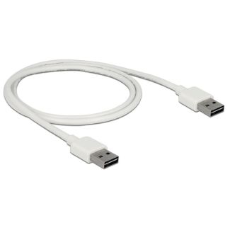 DeLOCK 85193 USB cable USB 2.0 1 m USB A White