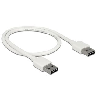DeLOCK 85192 cavo USB USB 2.0 0,5 m USB A Bianco