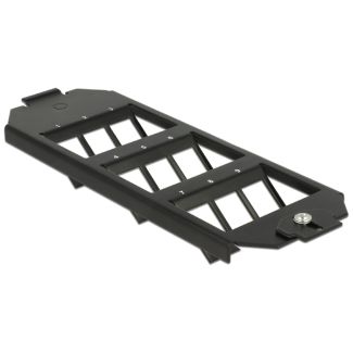 DeLOCK 86281 kit di fissaggio Nero Metallo