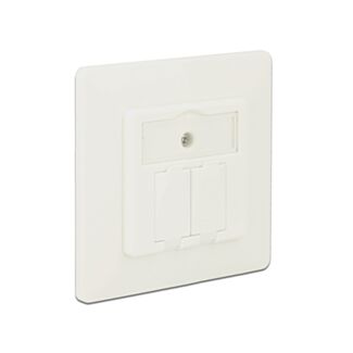 DeLOCK 86219 presa energia RJ-45 Bianco