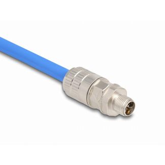 DeLOCK 86032 wire connector M12, LSA Silver