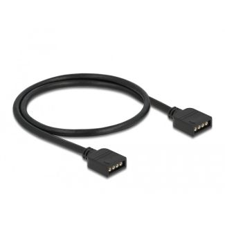 DeLOCK RGB Connection Cable 4 pin for 12 V RGB LED illumination 30 cm