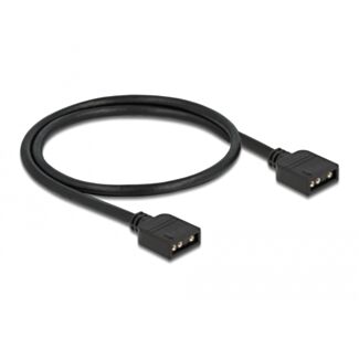 DeLOCK Cavo di collegamento RGB a 3 pin per illuminazione a LED 5 V RGB / ARGB da 30 cm