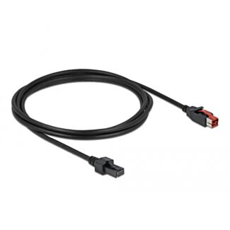 DeLOCK Cavo PoweredUSB maschio 24 V > a 2 x 4 pin maschio da 2 m per stampanti e terminali POS